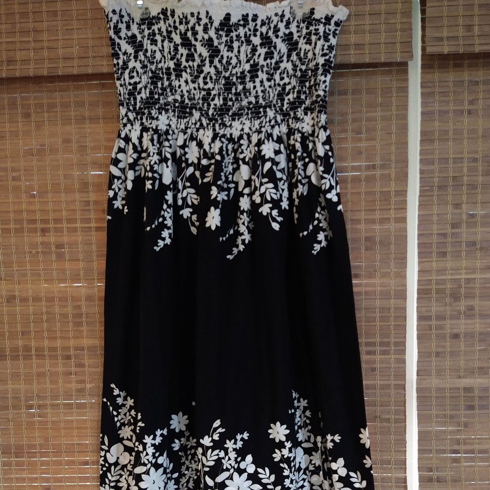 Strapless Summer Dress